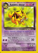 Carte Pokémon Kadabra obscur 39/82 Peu commune Team Rocket (JCC)