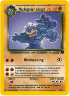 Carte Pokémon Mackogneur obscur 27/82 Rare Team Rocket (JCC)