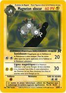 Carte Pokémon Magneton obscur 28/82 Rare Team Rocket (JCC)