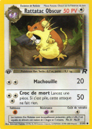 Carte Pokémon Rattatac Obscur 51/82 Commune Team Rocket (JCC)