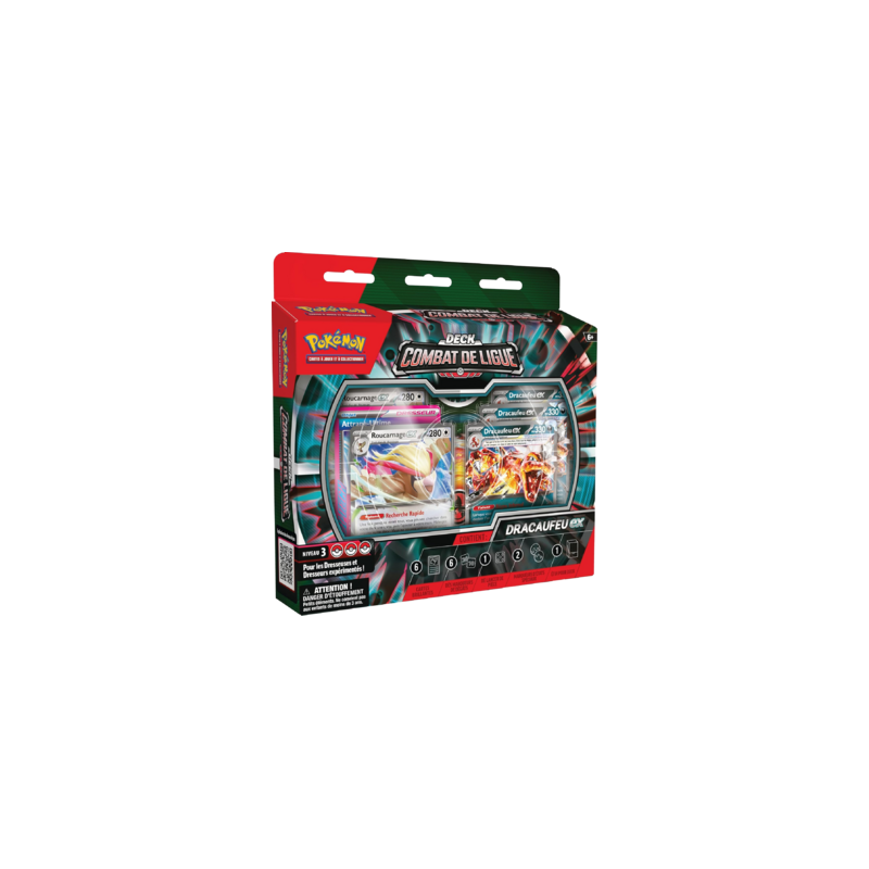 Pokémon - Deck Combat de Ligue - Dracaufeu-ex & Roucarnage-ex - en français