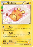 Carte Pokémon Dedenne RC10/RC32 Peu commune Générations (JCC)