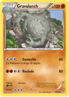 Carte Pokémon Gravalanch 44/83 Peu commune Générations (JCC)