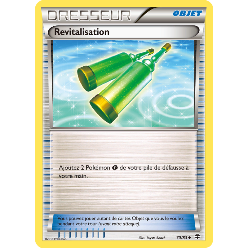 Carte Pokémon Revitalisation 70/83 Peu commune Générations (JCC)