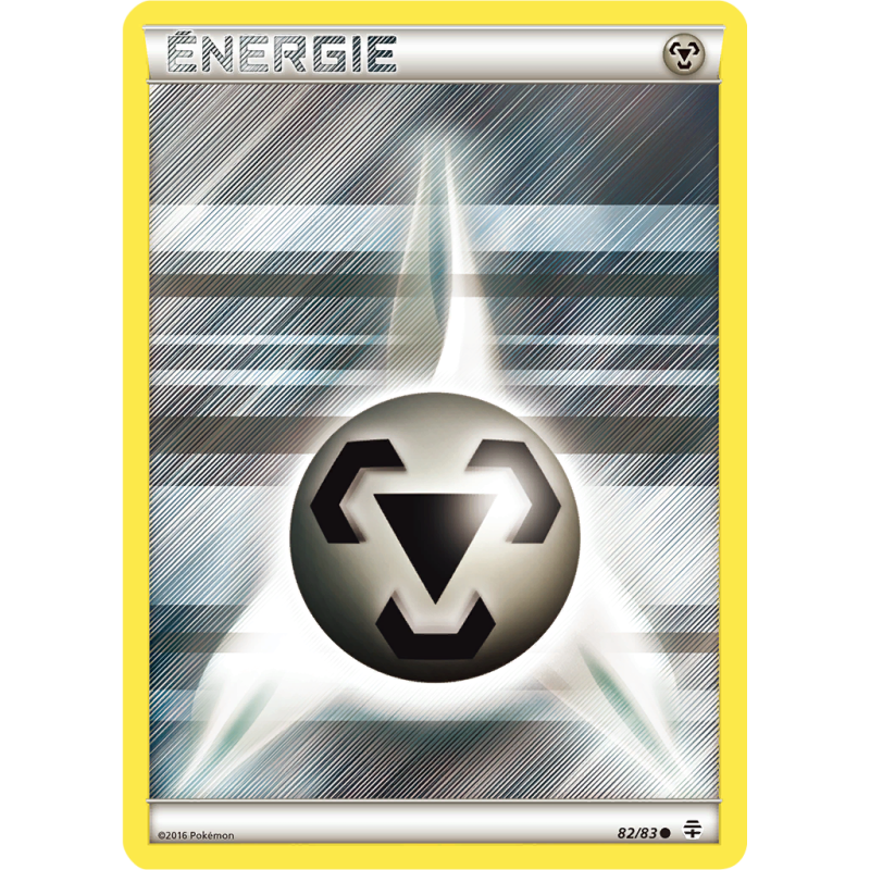 Carte Pokémon Énergie Métal 82/83 Commune Générations (JCC)