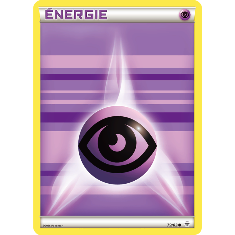 Carte Pokémon Énergie Psy 79/83 Commune Générations (JCC)