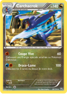 Carte Pokémon Carchacrok 90/124 Holographique Dragons Exaltés