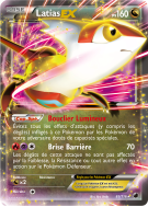 Carte Pokémon Latias-EX 85/116 Ultra Rare Glaciation Plasma