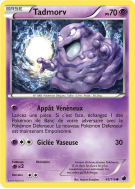Carte Pokémon Tadmorv 45/116 Commune Glaciation Plasma