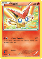 Carte Pokémon Victini 15/101 Holographique Nobles Victoires