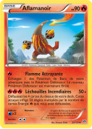 Carte Pokémon Aflamanoir 23/135 Peu commune Tempête Plasma
