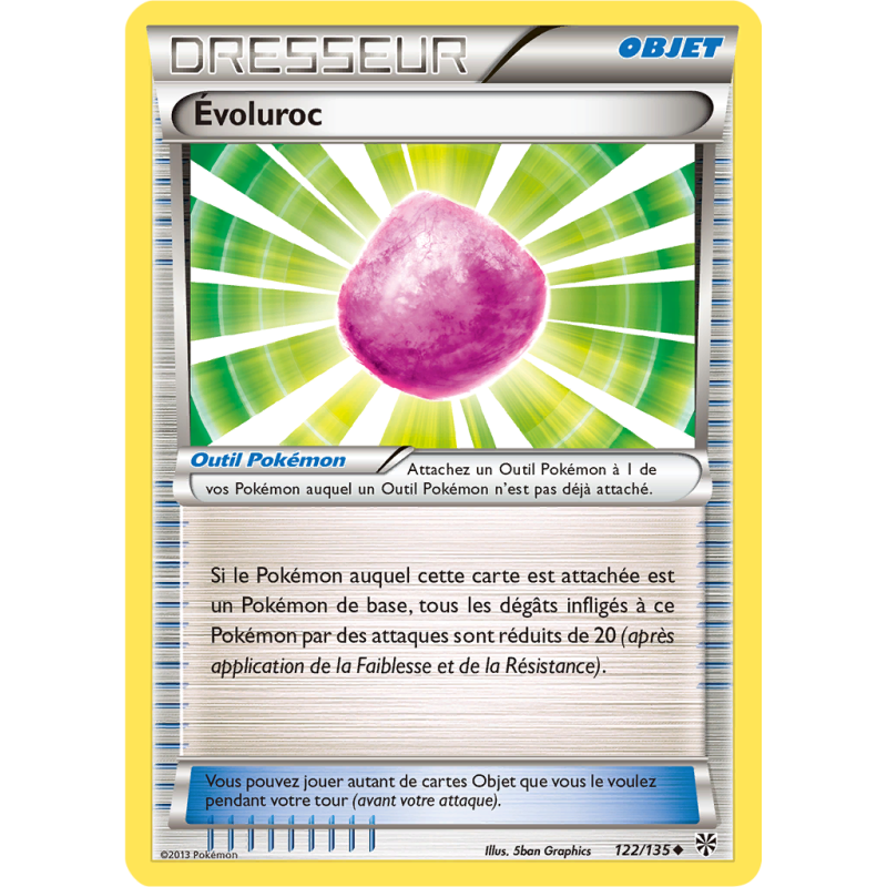 Carte Pokémon Évoluroc 122/135 Peu commune Tempête Plasma