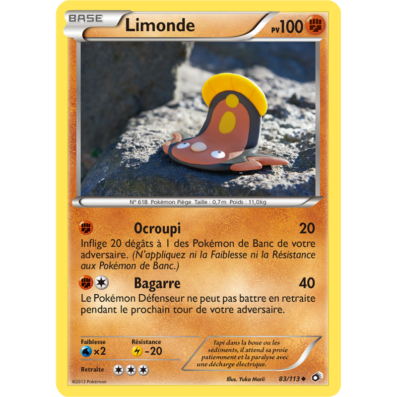 Carte Pokémon Limonde 83/113 Peu commune Trésors Légendaires