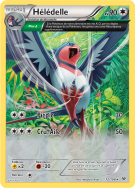 Carte Pokémon Hélédelle 72/108 Holographique Ciel Rugissant