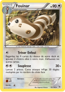 Carte Pokémon Fouinar 82/106 Rare Étincelles