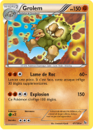 Carte Pokémon Grolem 47/106 Rare Étincelles