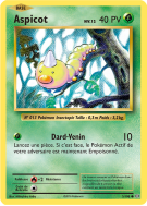 Carte Pokémon Aspicot 5/108 Commune Évolutions