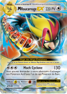 Carte Pokémon M-Roucarnage-EX 65/108 Ultra Rare Évolutions