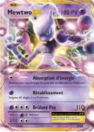 Carte Pokémon Mewtwo-EX 52/108 Ultra Rare Évolutions
