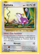 Carte Pokémon Rattata 66/108 Commune Évolutions