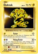 Carte Pokémon Élektek 41/108 Commune Évolutions