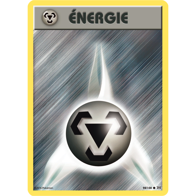 Carte Pokémon Énergie Métal 98/108 Commune Évolutions