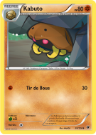 Carte Pokémon Kabuto 38/124 Peu commune Impact des Destins