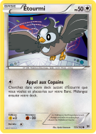 Carte Pokémon Étourmi 125/162 Commune Impulsion TURBO