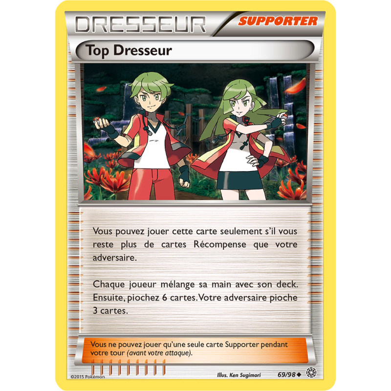 Carte Pokémon Top Dresseur 69/98 Peu commune Origines Antiques