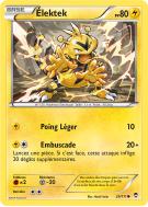 Carte Pokémon Élektek 29/111 Commune Poings Furieux