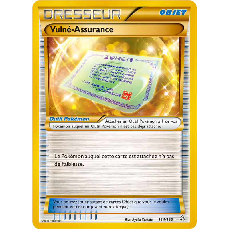 Carte Pokémon Vulné-Assurance 164/160 Ultra Rare Primo-Choc