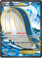 Carte Pokémon Wailord-EX 147/160 Ultra Rare Primo-Choc
