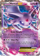 Carte Pokémon Mentali-EX 52/122 Ultra Rare Rupture TURBO