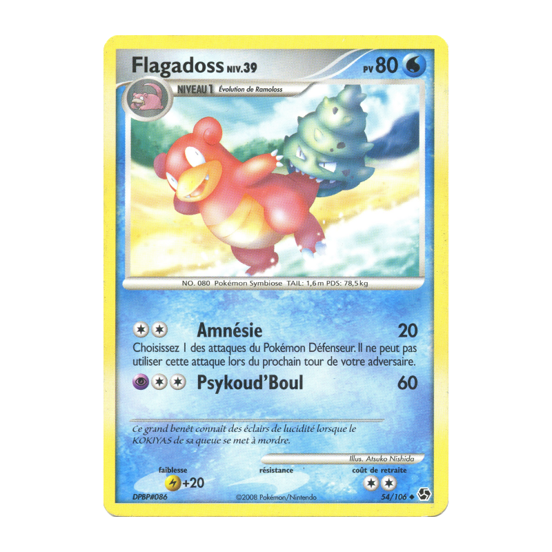 Carte Pokémon Flagadoss 54/106 Peu commune Duels au sommet