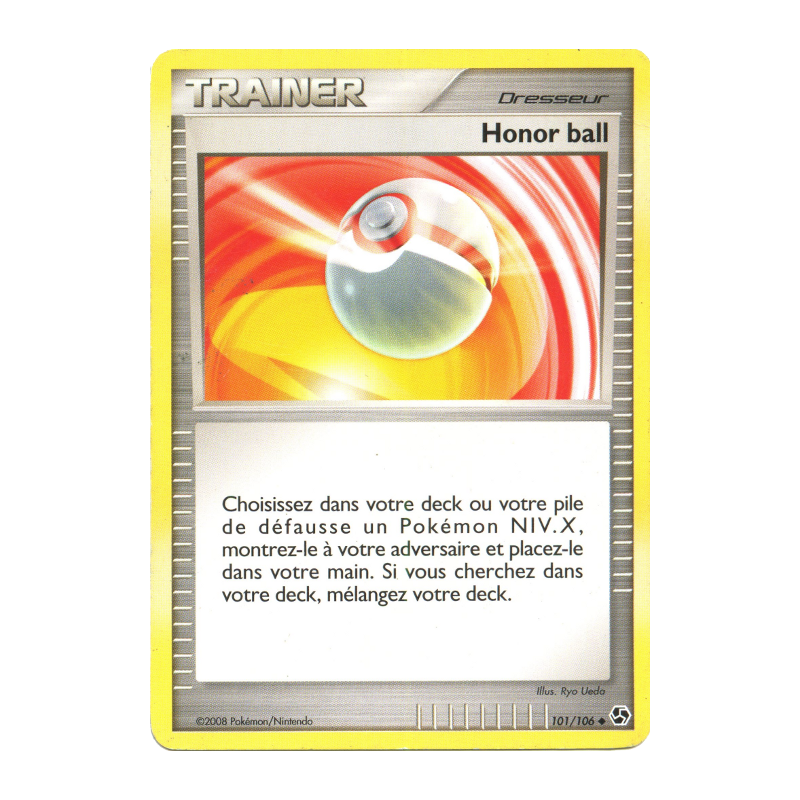 Carte Pokémon Honor ball 101/106 Peu commune Duels au sommet