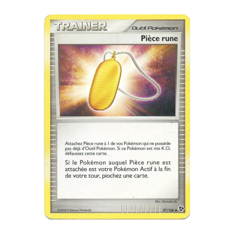 Carte Pokémon Pièce rune 97/106 Commune Duels au sommet