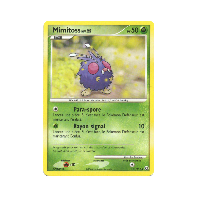 Carte Pokémon Mimitoss 116/132 Commune Merveilles Secrètes
