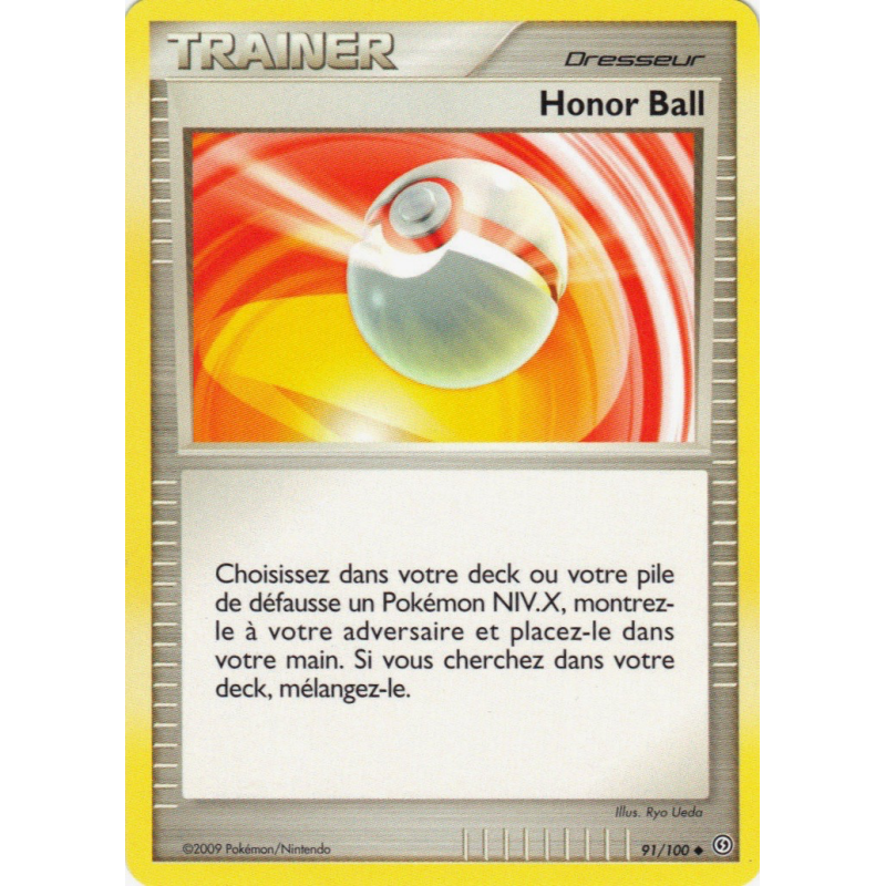 Carte Pokémon Honor Ball 91/100 Peu commune Tempête