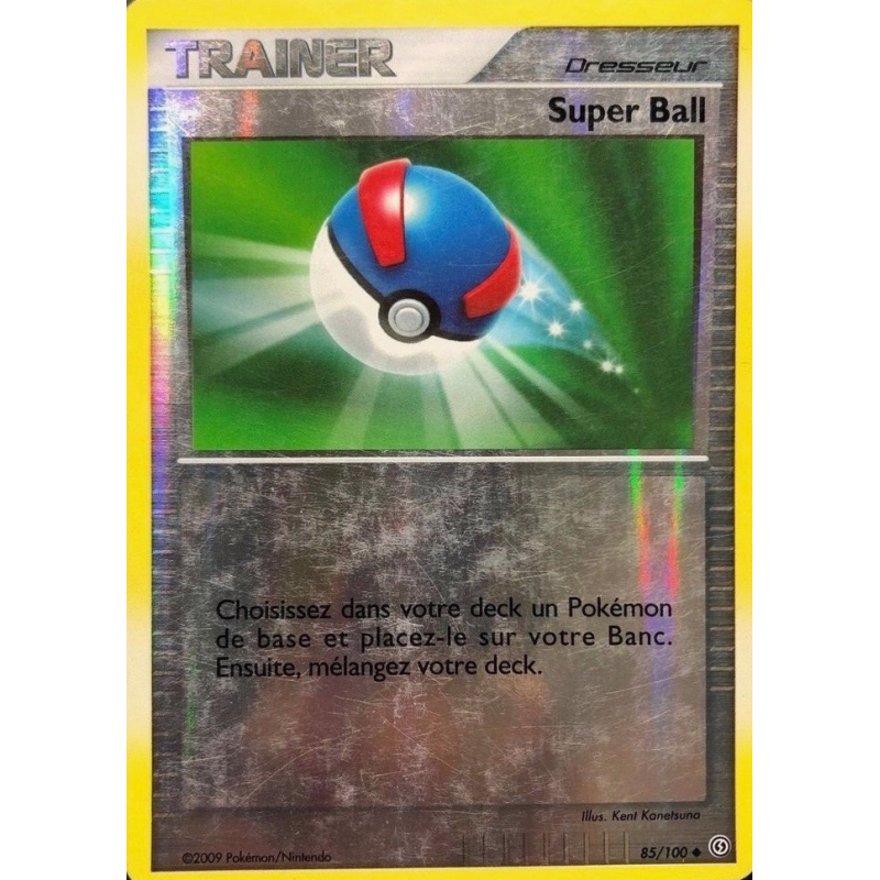 Carte Pokémon Super Ball 85/100 Peu commune Tempête