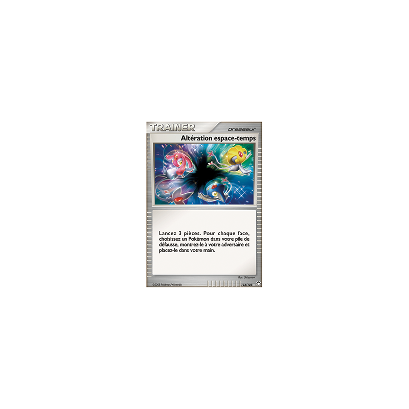 Carte Pokémon Altération espace-temps 124/123 Secrète Trésors Mystérieux