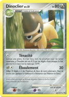 Carte Pokémon Dinoclier 62/127 Peu commune Platine (JCC)