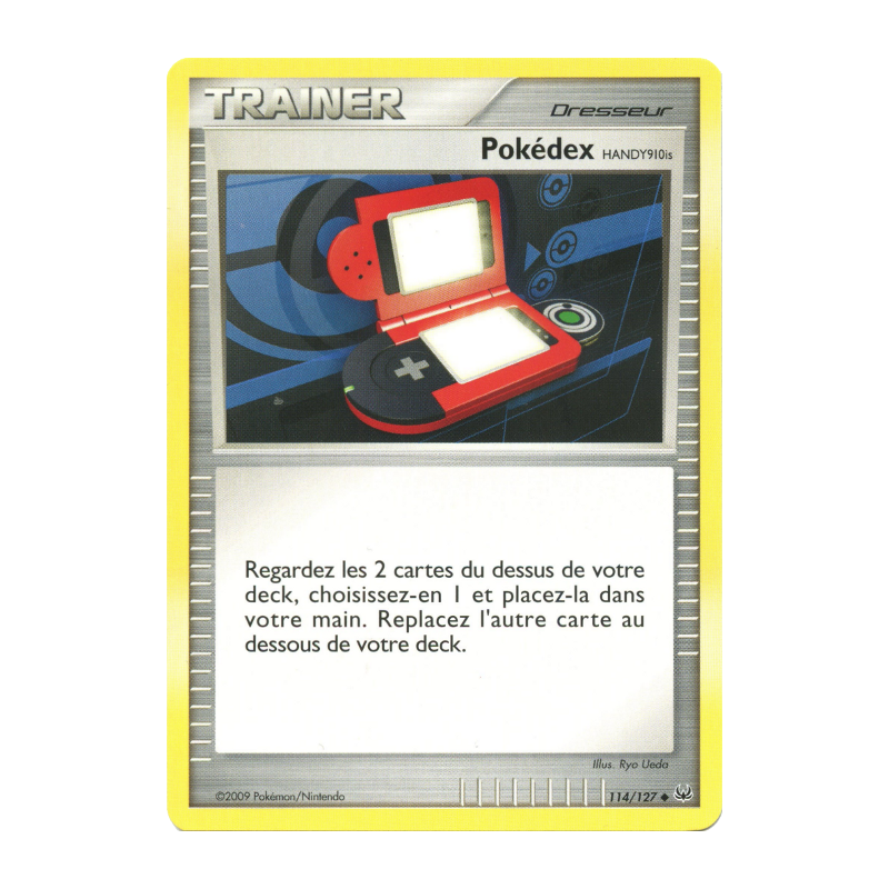 Carte Pokémon Pokédex HANDY910is 114/127 Peu commune Platine (JCC)