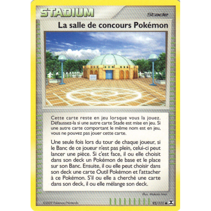 Carte Pokémon La salle de concours Pokémon 93/111 Peu commune Rivaux Émergeants