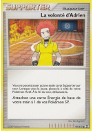 Carte Pokémon La volonté d'Adrien 91/111 Peu commune Rivaux Émergeants