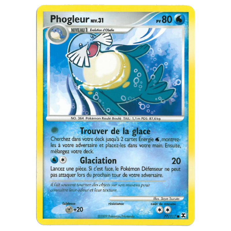 Carte Pokémon Phogleur 77/111 Commune Rivaux Émergeants