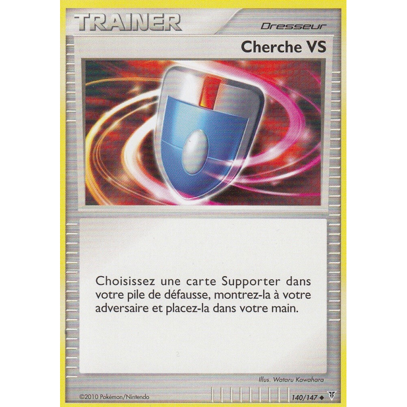 Carte Pokémon Cherche VS 140/147 Peu commune Vainqueurs Suprêmes