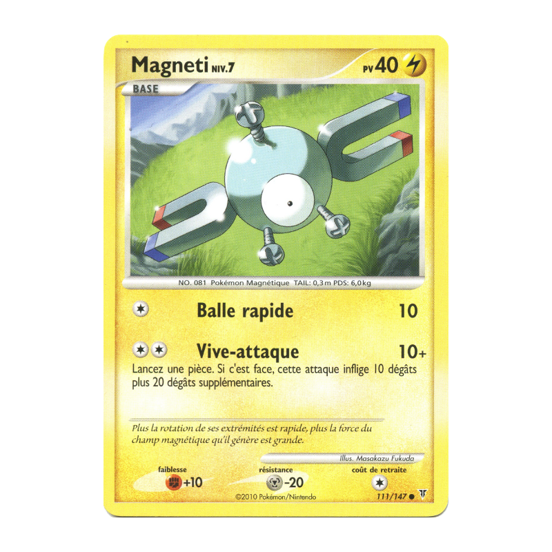 Carte Pokémon Magneti 111/147 Commune Vainqueurs Suprêmes