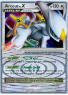 Carte Pokémon Arceus LV.X 94/99 NIV.X Platinum Arceus