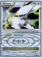 Carte Pokémon Arceus LV.X 96/99 NIV.X Platinum Arceus
