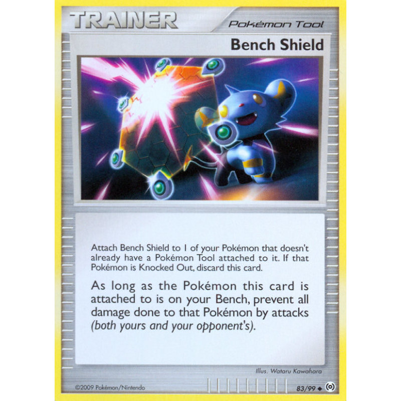 Carte Pokémon Bench Shield 83/99 Peu commune Platinum Arceus